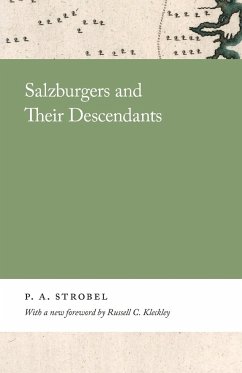 Cover Salzburgers and Their Descendants