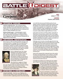 Cover Battle Digest: Cowpens (eBook, ePUB)