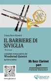 Bb Bass Clarinet part &quote;Il Barbiere di Siviglia&quote; for woodwind quintet (eBook, ePUB)