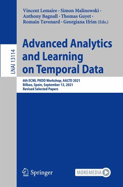 Advanced Analytics and Learning on Temporal Data
