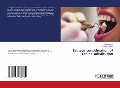 Esthetic consideration of canine substitution - Shahzad, Hiba;Raghav, Pradeep