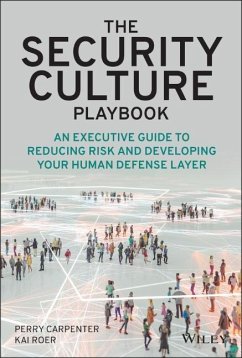 The Security Culture Playbook - Carpenter, Perry; Roer, Kai