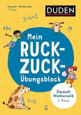 Mein Ruckzuck-Übungsblock Deutsch/Mathe 2. Klasse