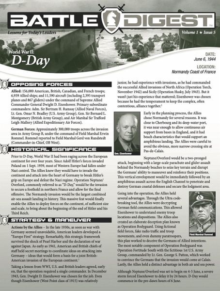 Battle Digest: D-Day (eBook, ePUB) Battle Digest: D-Day (eBook, ePUB)