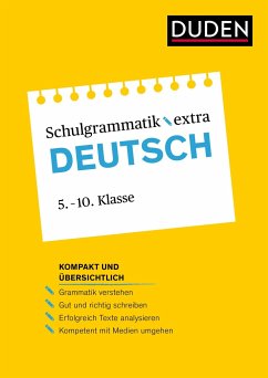 Duden Schulgrammatik extra  Deutsch - Bornemann, Monika