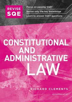 Cover Revise SQE Constitutional and Administrative Law (eBook, ePUB)