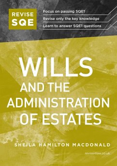 Cover Revise SQE Wills and the Administration of Estates (eBook, ePUB)