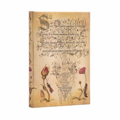 Hardcover Notizbuch Flämische Rose Mini Liniert - Paperblanks
