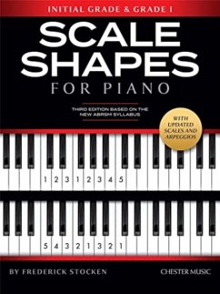 SCALE SHAPES FOR PIANO INITIAL & GRADE 1 - STOCKEN, FREDERICK