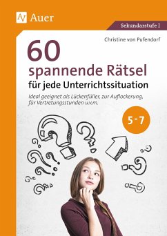 60 spannende Rätsel für jede Unterrichtssituation - Pufendorf, Christine von