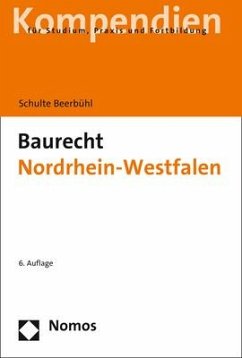 Baurecht Nordrhein-Westfalen - Schulte Beerbühl, Hubertus
