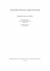 Frankfurter Bibliothek 2021 Frankfurter Bibliothek 2021