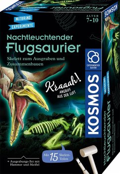 Image of KOSMOS 63616 - Nachtleuchtender Flugsaurier, Dino-Ausgrabungs-Set, Mitbring-Experimente