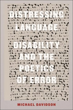 Distressing Language (eBook, ePUB) - Davidson, Michael