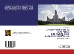 Cover Otwetstwennost' za nalogowye prestupleniq w sowremennoj Rossii