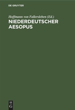 Niederdeutscher Aesopus