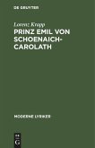 Prinz Emil von Schoenaich-Carolath