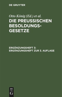 Ergänzungsheft zur 3. Auflage