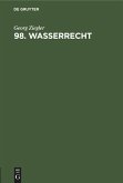 98. Wasserrecht