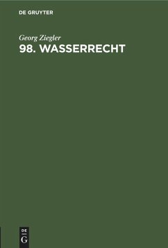 98. Wasserrecht - Ziegler, Georg