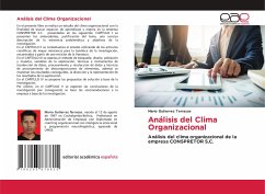 Análisis del Clima Organizacional - Gutierrez Terrazas, Mario