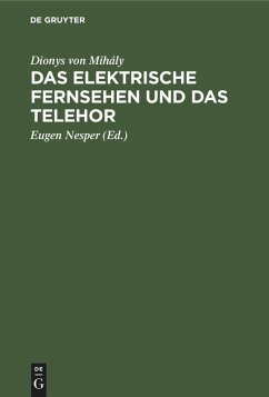 Cover Das elektrische Fernsehen und das Telehor