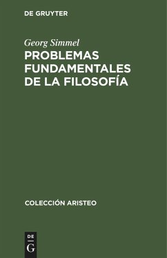 Problemas fundamentales de la filosofía - Simmel, Georg