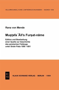 Mustafa 'Ali's Fursat-name (eBook, PDF) - Mende, Rana von
