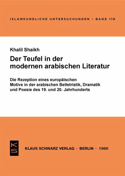 Der Teufel in der modernen arabischen Literatur (eBook, PDF) Der Teufel in der modernen arabischen Literatur (eBook, PDF)