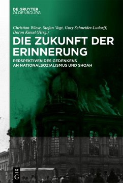 Cover Die Zukunft der Erinnerung (eBook, ePUB)