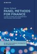 Panel Methods for Finance (eBook, ePUB) - Bild 1