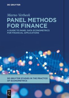 Cover Panel Methods for Finance (eBook, ePUB)