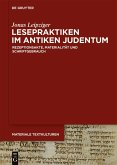 Lesepraktiken im antiken Judentum (eBook, ePUB)
