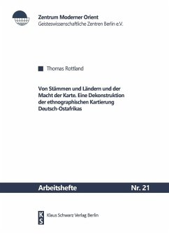 Cover Von Stämmen und Ländern und der Macht der Karte (eBook, PDF)