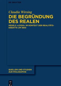 Die Begründung des Realen (eBook, ePUB) - Wirsing, Claudia