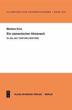 Cover Ein osmanischer Almanach für das Jahr 1239/1825 (eBook, PDF)