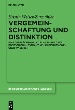 Cover Vergemeinschaftung und Distinktion (eBook, ePUB)