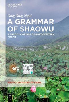 A Grammar of Shaowu (eBook, ePUB) - Ngai, Sing Sing