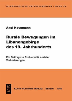 Rurale Bewegungen im Libanongebirge im 19. Jh. (eBook, PDF) - Havemann, Axel
