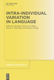 Intra-individual Variation in Language (eBook, PDF)