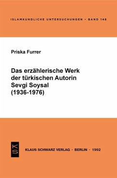 Das erzählerische Werk der türkischen Autorin Sevgi Soysal (1936-1976) (eBook, PDF) - Furrer, Priska