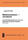 Mädchennamen - verrätselt (eBook, PDF)