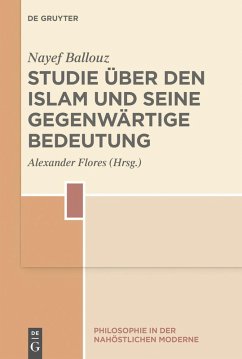 Cover Studie über den Islam und seine gegenwärtige Bedeutung (eBook, PDF)