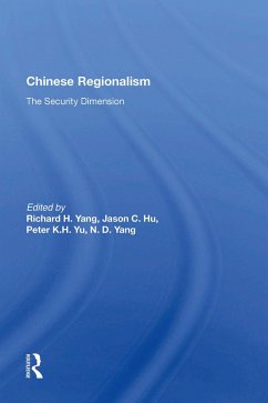 Cover Chinese Regionalism (eBook, PDF)