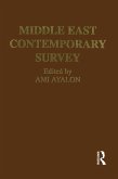 Middle East Contemporary Survey, Volume Xvi, 1992 (eBook, PDF)