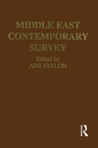 Middle East Contemporary Survey, Volume Xvi, 1992 (eBook, PDF) Middle East Contemporary Survey, Volume Xvi, 1992 (eBook, PDF)