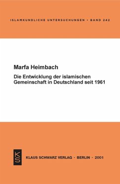 Cover Die Entwicklung der islamischen Gemeinschaft in Deutschland seit 1961 (eBook, PDF)