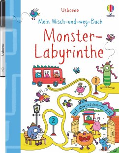 Mein Wisch-und-weg-Buch: Monster-Labyrinthe - Bingham, Jane