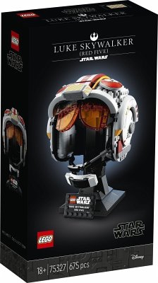 LEGO® Star Wars 75327 Helm von Luke Skywalker (Rot Fünf)