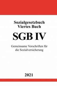 Sozialgesetzbuch Viertes Buch (SGB IV) - Studier, Ronny